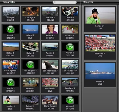 TVU Grid Multiviewer