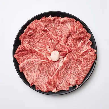 黒毛和牛A5等級肩ロースすき焼き