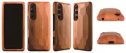 Real Wood Case for Xperia 1 V/1 IV いちい(平彫り)