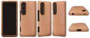 Real Wood Case for Xperia 1 V/1 IV さくら(プレーン)