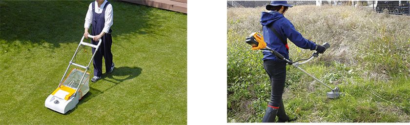 京セラのガーデン機器でお庭のお手入れを楽しもう！