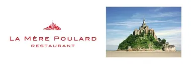 店名ロゴ、「モン・サン・ミッシェル」