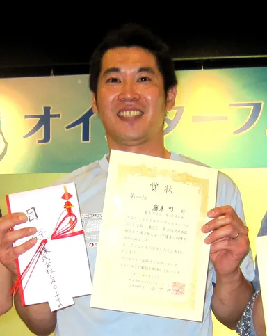 二連覇を果たした、藤井 司料理長