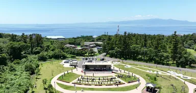 開校式空撮写真