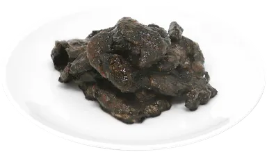 エビ出汁香るイカ墨ジンギスカン