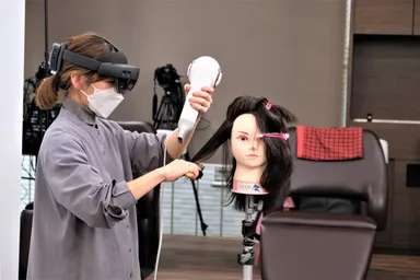 遠隔研修：受講生側の様子