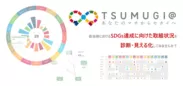 オンラインSDGsツール「TSUMUGI@(つむぎあっと)」のイメージ図