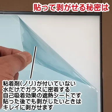 貼って剥がせる理由