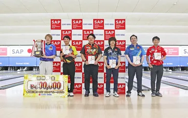 上位6名のプロボウラー