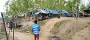 ミャンマー避難民の生活の様子