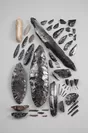 国宝「北海道白滝遺跡群出土品」の代表的な石器