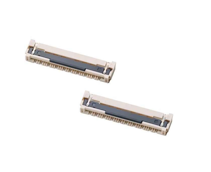 異物除去性能を2倍※に向上
FPC/FFC用ワンアクションロックタイプコネクタを製品化