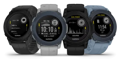 Descent G1／2カラー／88,000円(左2点)　Descent G1 Dual Power／2カラー／99,000円(右2点)