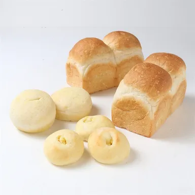 国産小麦の朝食セット