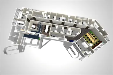 セルオフィス 3Dレイアウト