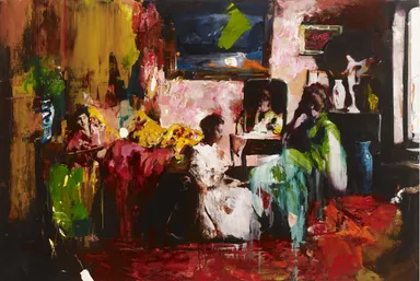 Cinderella, 2017, Oil on canvas, 130.3×194.0cm　（C）IDA Studio Inc.