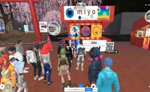 昨年のメタバース展示会の様子(2)