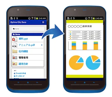 管理サイト スマートデバイス向け