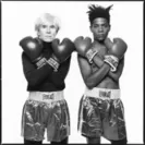 Andy Warhol and Jean-Michel Basquiat #143 New York City, July 10,1985　(C) Michael Halsband, 2022