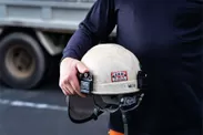 工事用ヘルメットの祈祷