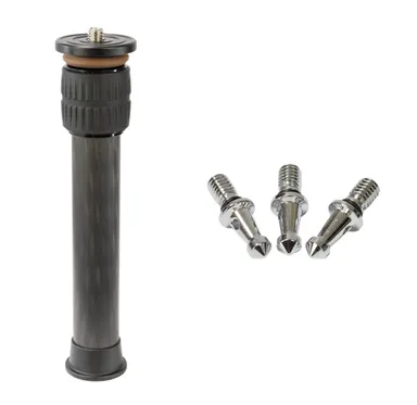 センターポールと石突