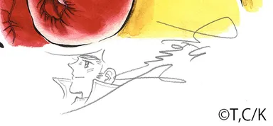 『あしたのジョー』より矢吹丈の直筆イラスト入り限定版画(一部)