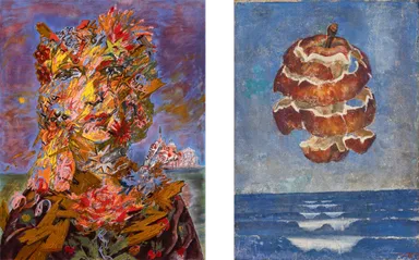 「少女フランソワーズの肖像」 ／ 「ヴェネツィア波上リンゴ」