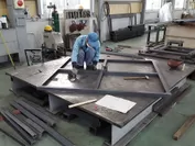 大型鉄鋼製品の製作