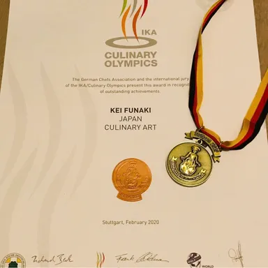 料理オリンピックメダル