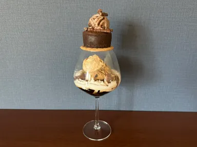 グラスパフェ『チョコ』2