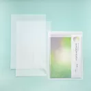 半透明な紙製平袋「グラスパック 平袋」