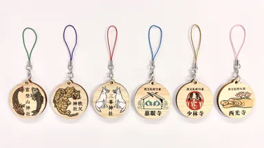 リニューアル後 オリジナル木札ストラップ　イメージ