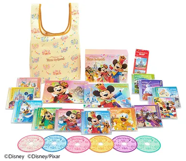総収録曲数なんと155曲! 東京ディズニーリゾート(R)40周年記念BOX 総収録曲数なんと155曲! 東京ディズニーリゾート(R)40周年記念BOX