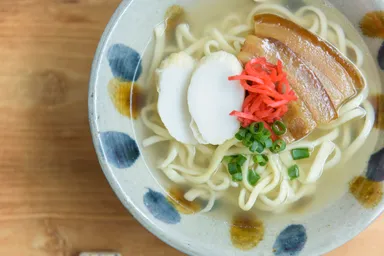 沖縄そば２食（だし三枚肉入）