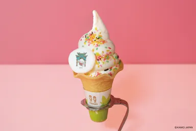 もちぱんマシュマロのもこもこソフトクリーム　700円税込