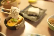作ったお豆腐を使用した特別豆腐御膳