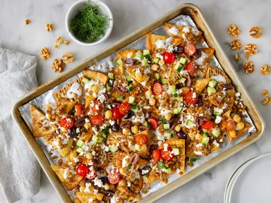 ギリシャ風ナチョス