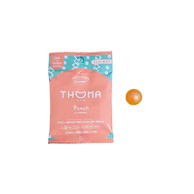 CBDグミ3粒入 ピーチ