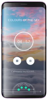 Galini ストレス管理 セッション画面02