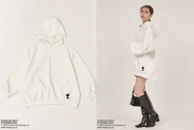 【PEANUTS】パーカーワンピース　12,100円(tax in)