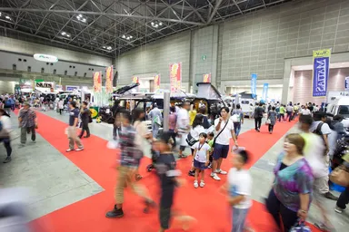 昨年の東京キャンピングカーショー