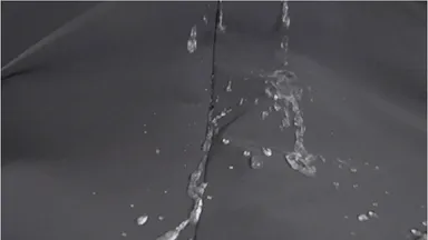 ITINERANTジャケットの撥水性能