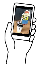 特装版NFT特典ARパネルスタンドイメージ