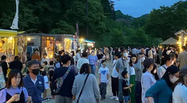 マーケットの様子