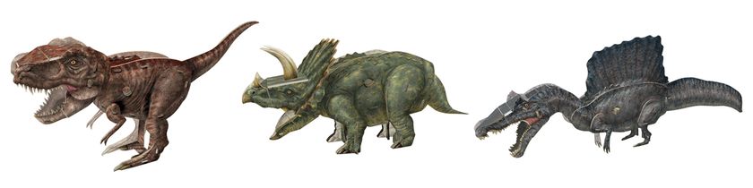 約50cmの巨大恐竜型『アクション立体パズル』8月上旬発売 「恐竜