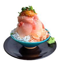 金目鯛と本鮪とろ贅沢頂上丼セット