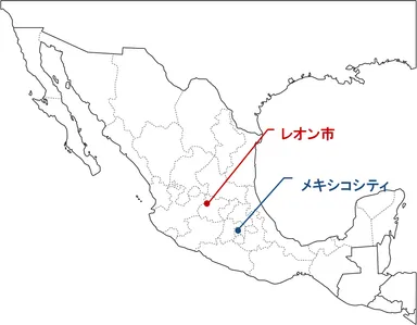 メキシコ　地図