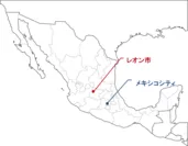 メキシコ　地図