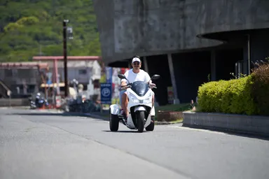 トライクをレンタル