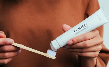 TENMEIを使用したハミガキ